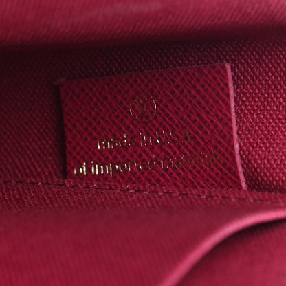 Louis Vuitton Monogram Pochette Felicie Chain Wallet Fuchsia 7 of 10