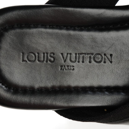 Louis Vuitton Leather Atoll Thong Sandals 9 Black 10 of 10