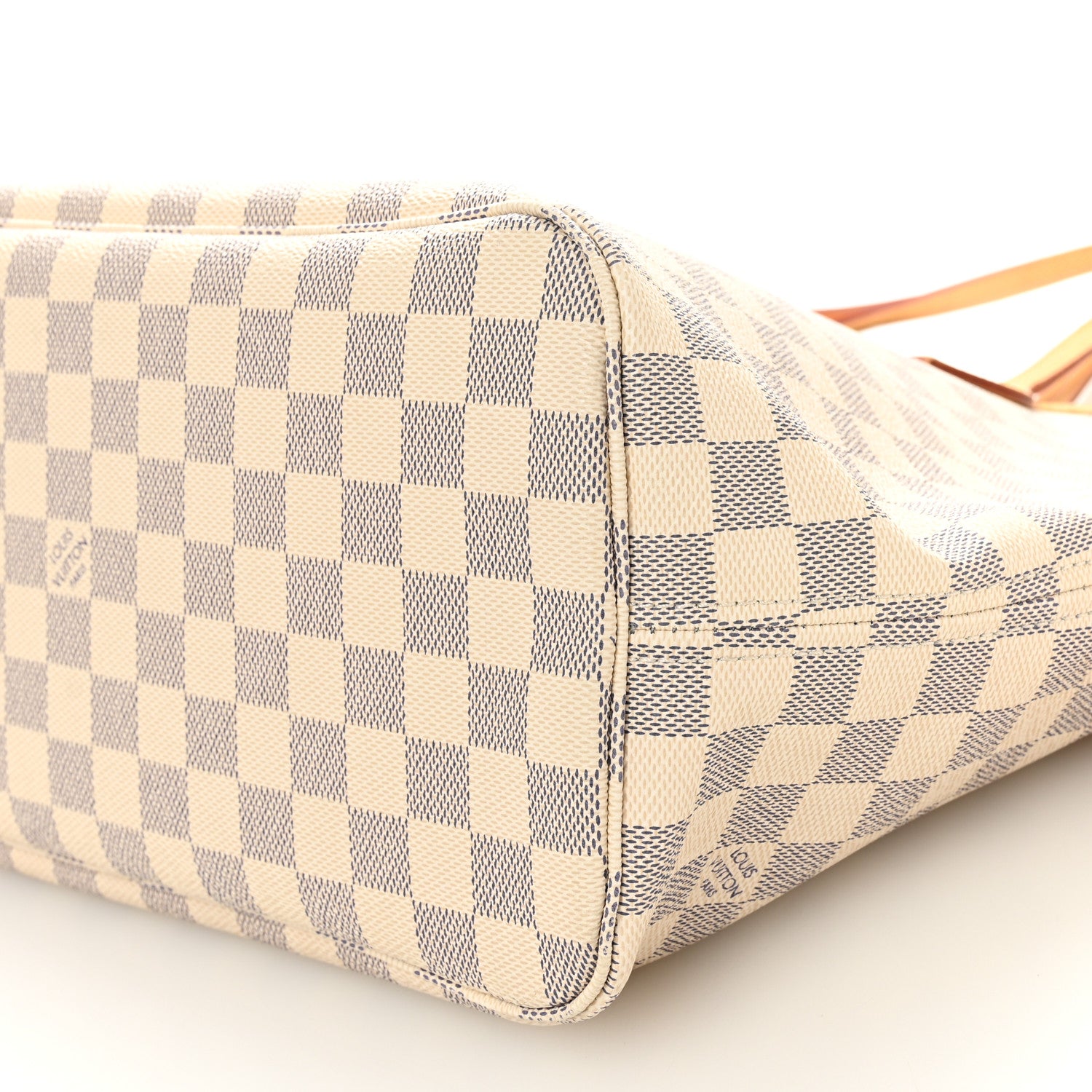 Louis Vuitton Damier Azur Neo Neverfull MM Rose Ballerine 11 of 11