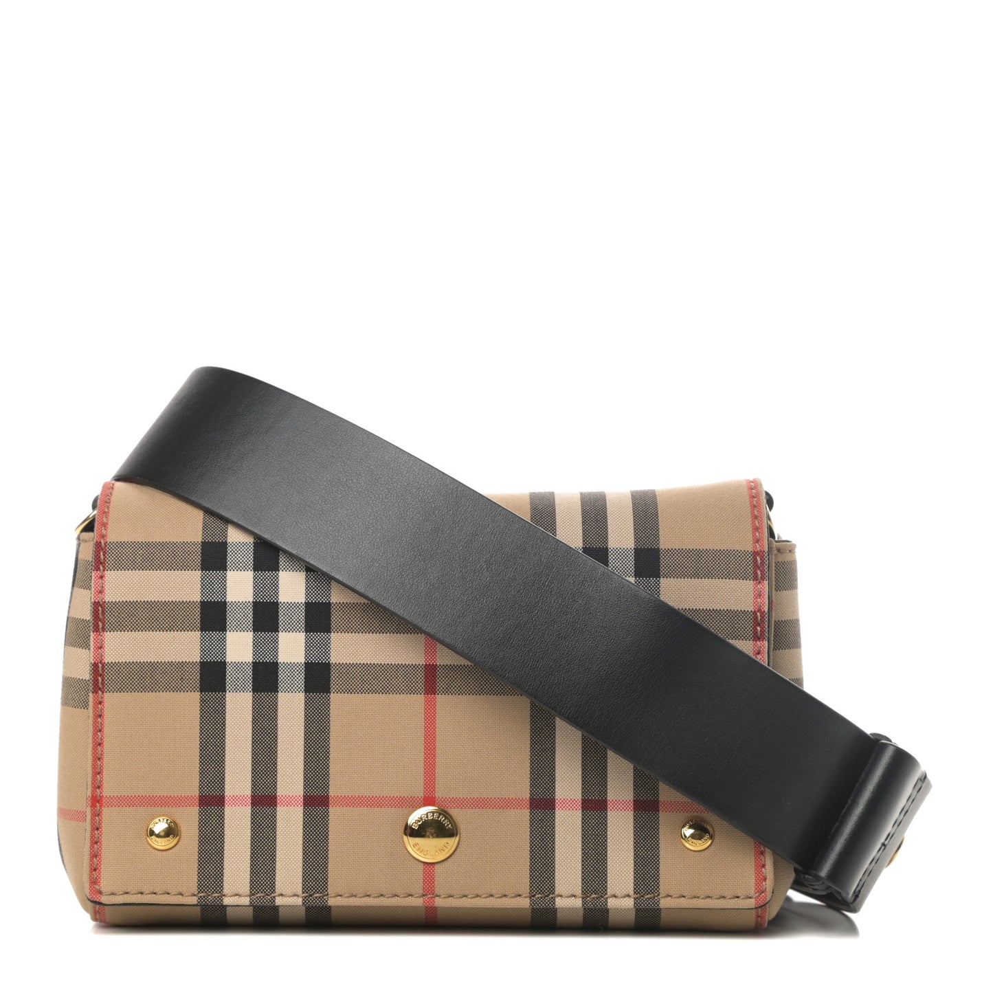 Vintage Check Hackberry Crossbody Bag Archive Beige Black