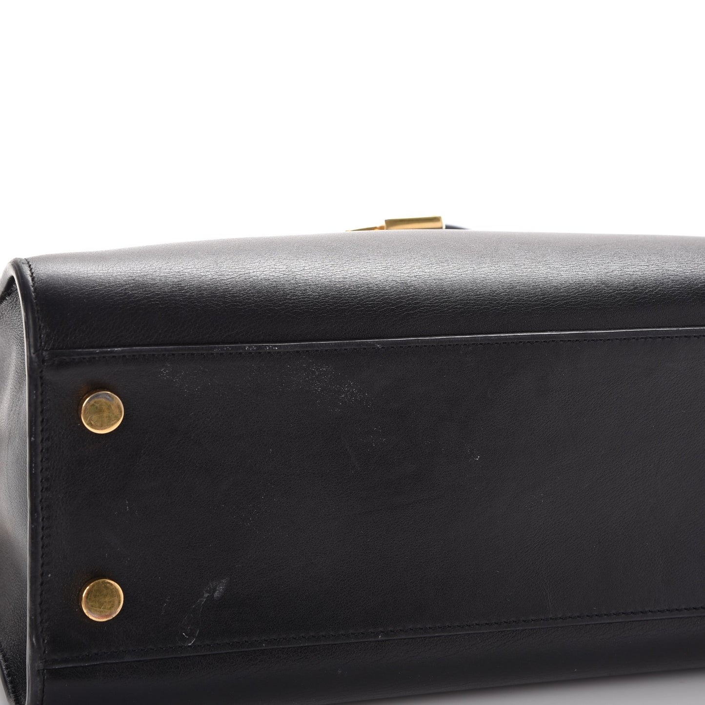 Smooth Calfskin Small Cabas Monogram Black