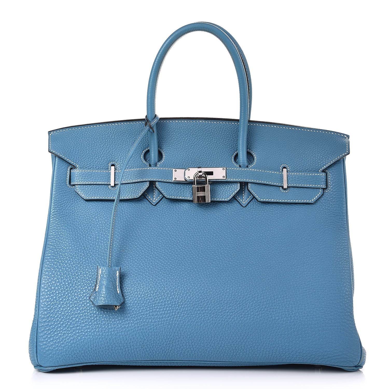 Hermes Togo Birkin 35 Blue Jean 1 of 39