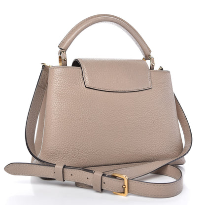 Louis Vuitton Taurillon Capucines BB Galet 3 of 13