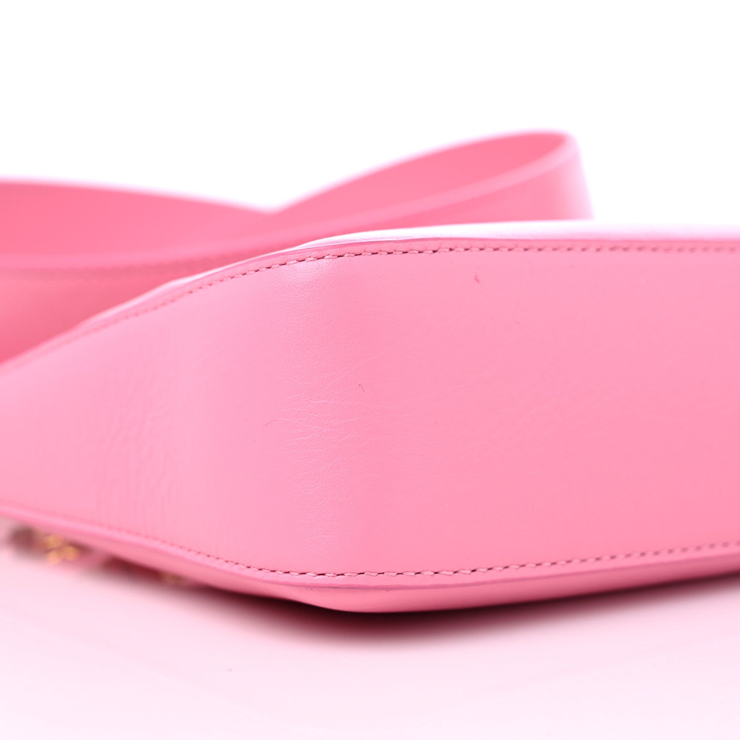 Givenchy Smooth Calfskin Mini Moon Cut Out Shoulder Bag Bright Pink 8 of 9