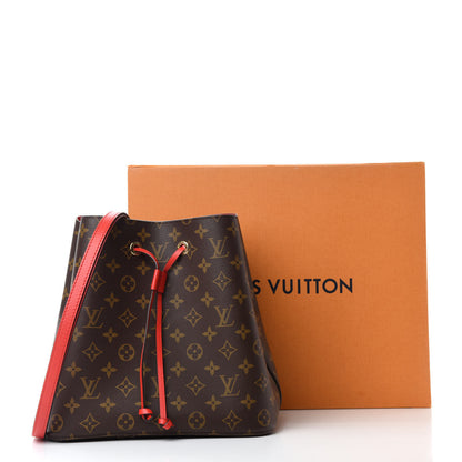 Louis Vuitton Monogram Neonoe MM Coquelicot 10 of 10