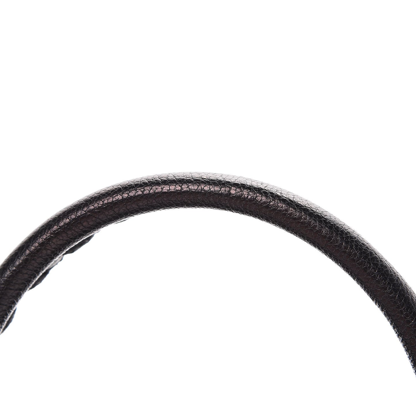 Chevre Gold Metallic Edge Hardware Mini City Black