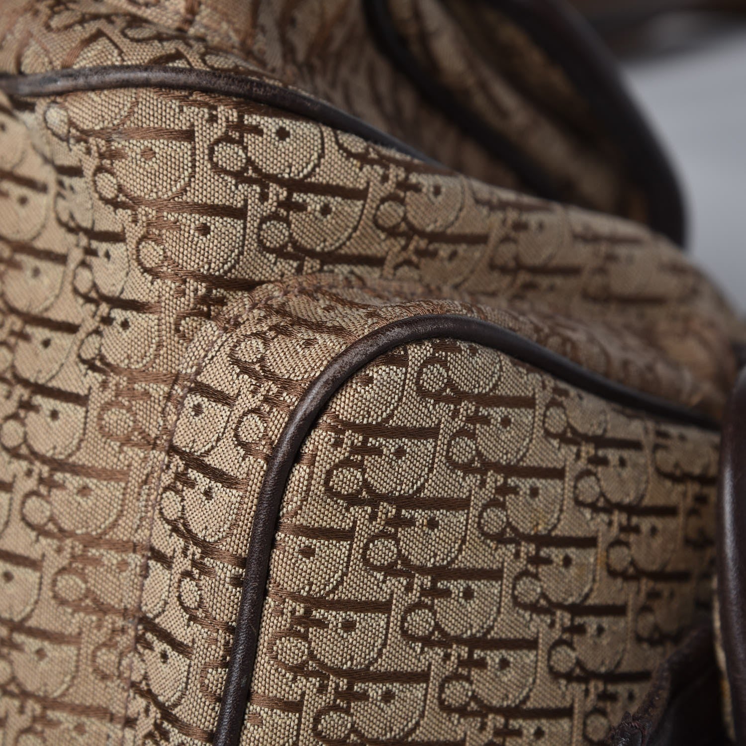 Christian Dior Diorissimo Hobo Brown 19 of 24