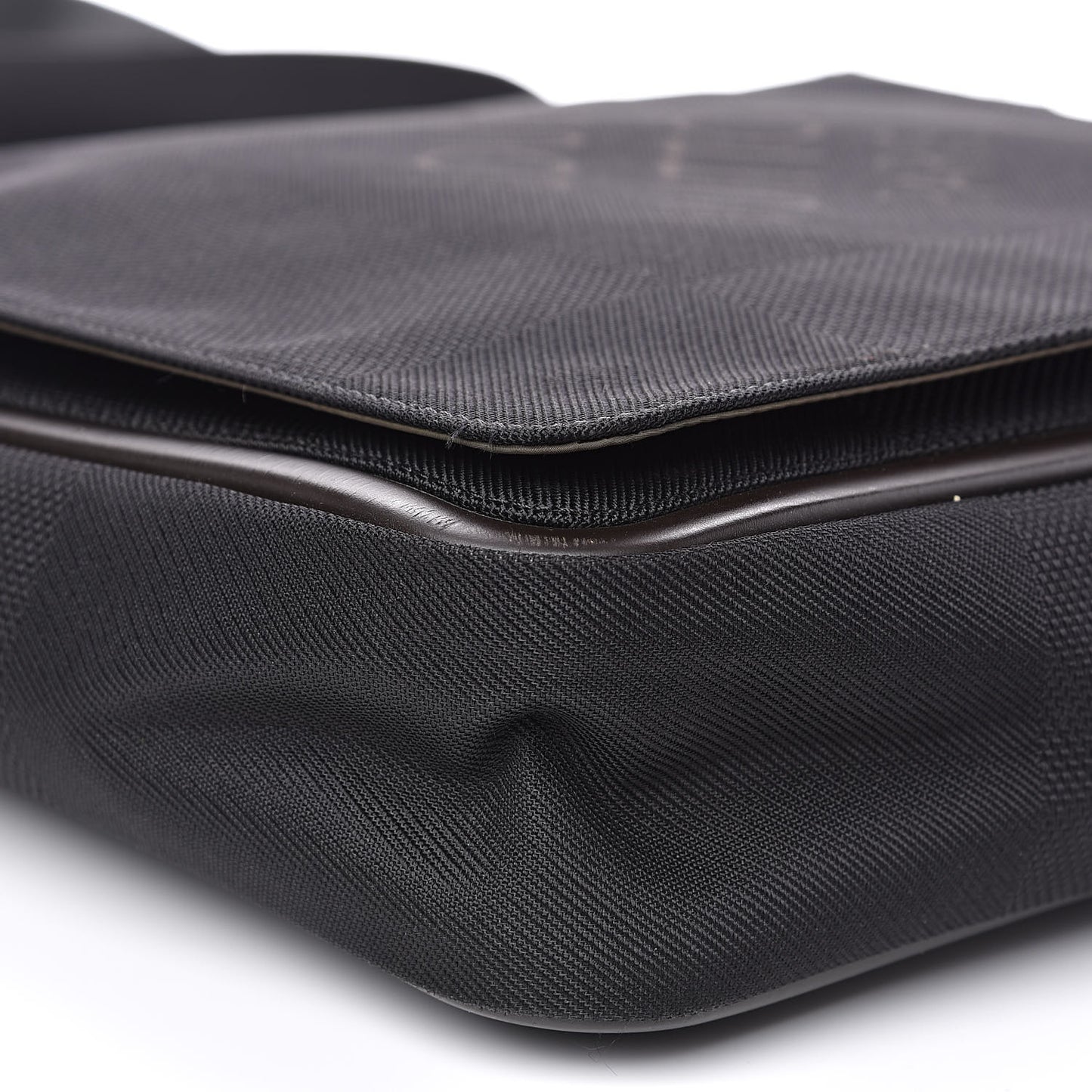 Damier Geant Messenger Bag Black