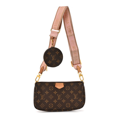 Louis Vuitton Monogram Multi Pochette Accessories Large Pochette Rose Clair 1 of 9