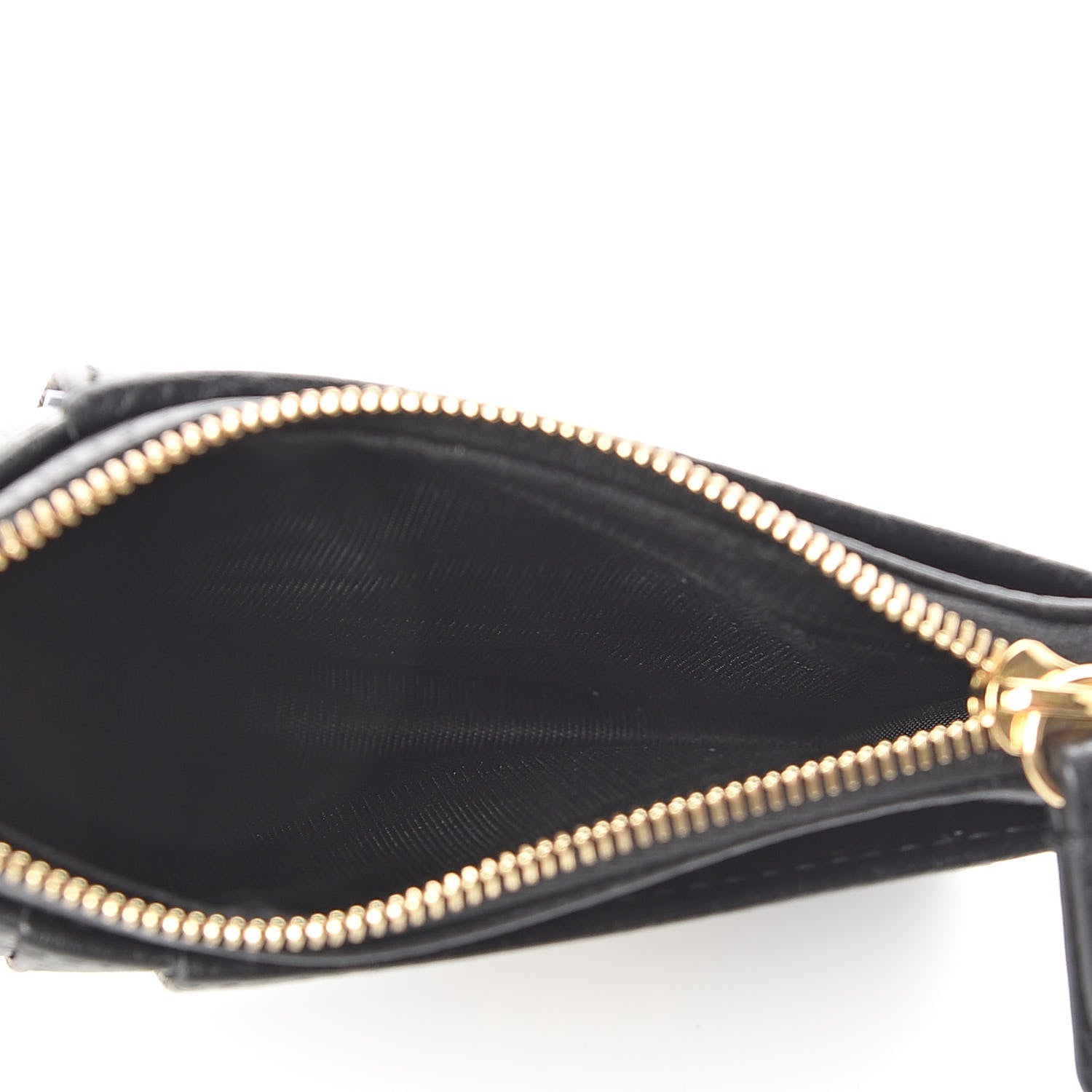 Gucci Dollar Calfskin GG Marmont Coin Case Card Holder Black 5 of 7