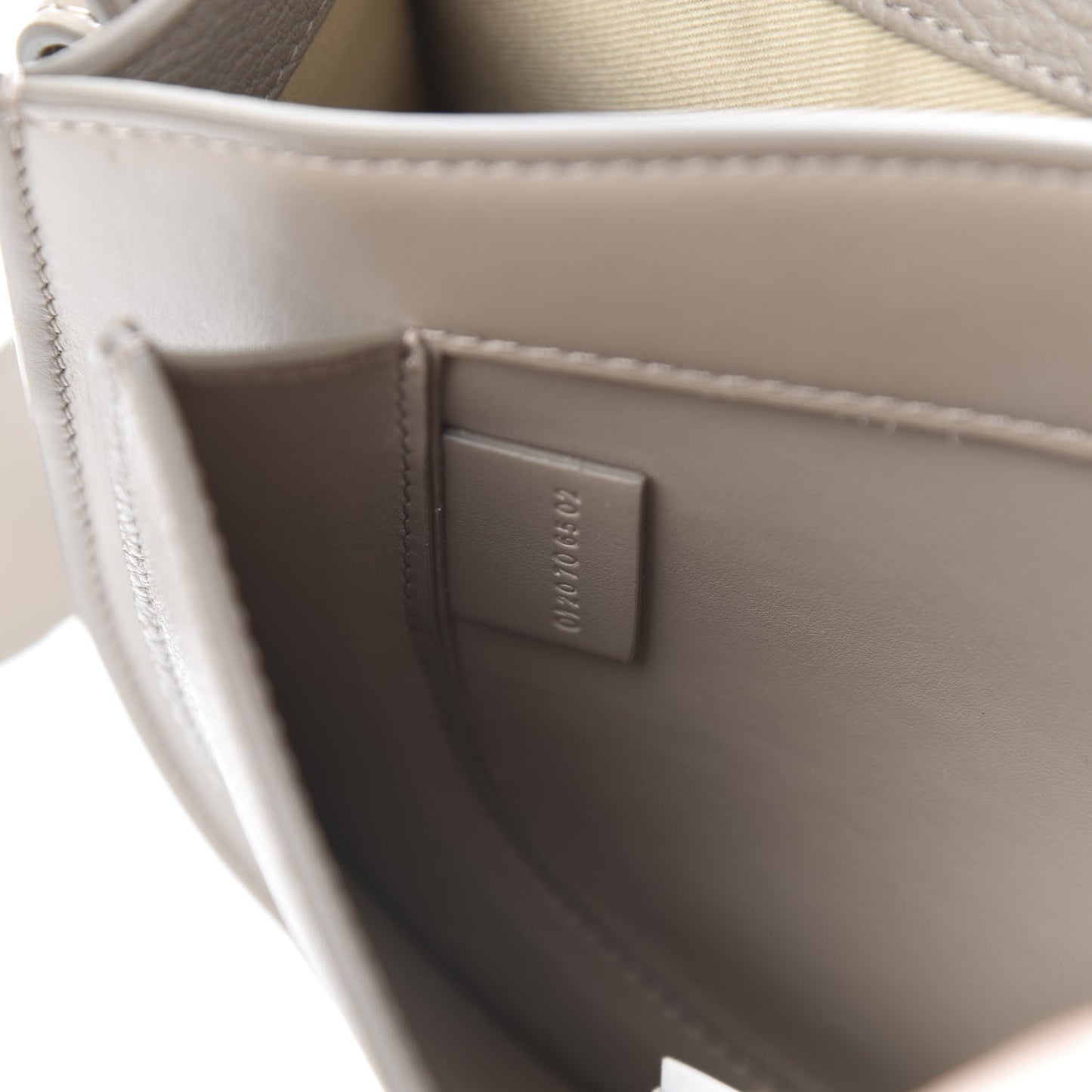 Calfskin Large Tess Bag Motty Grey