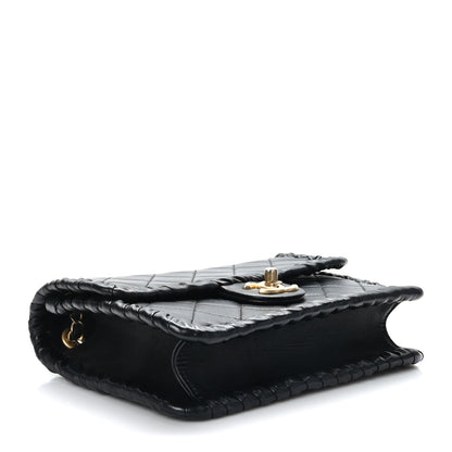 Chanel Calfskin Braided My Own Frame Flap Black 4 of 10