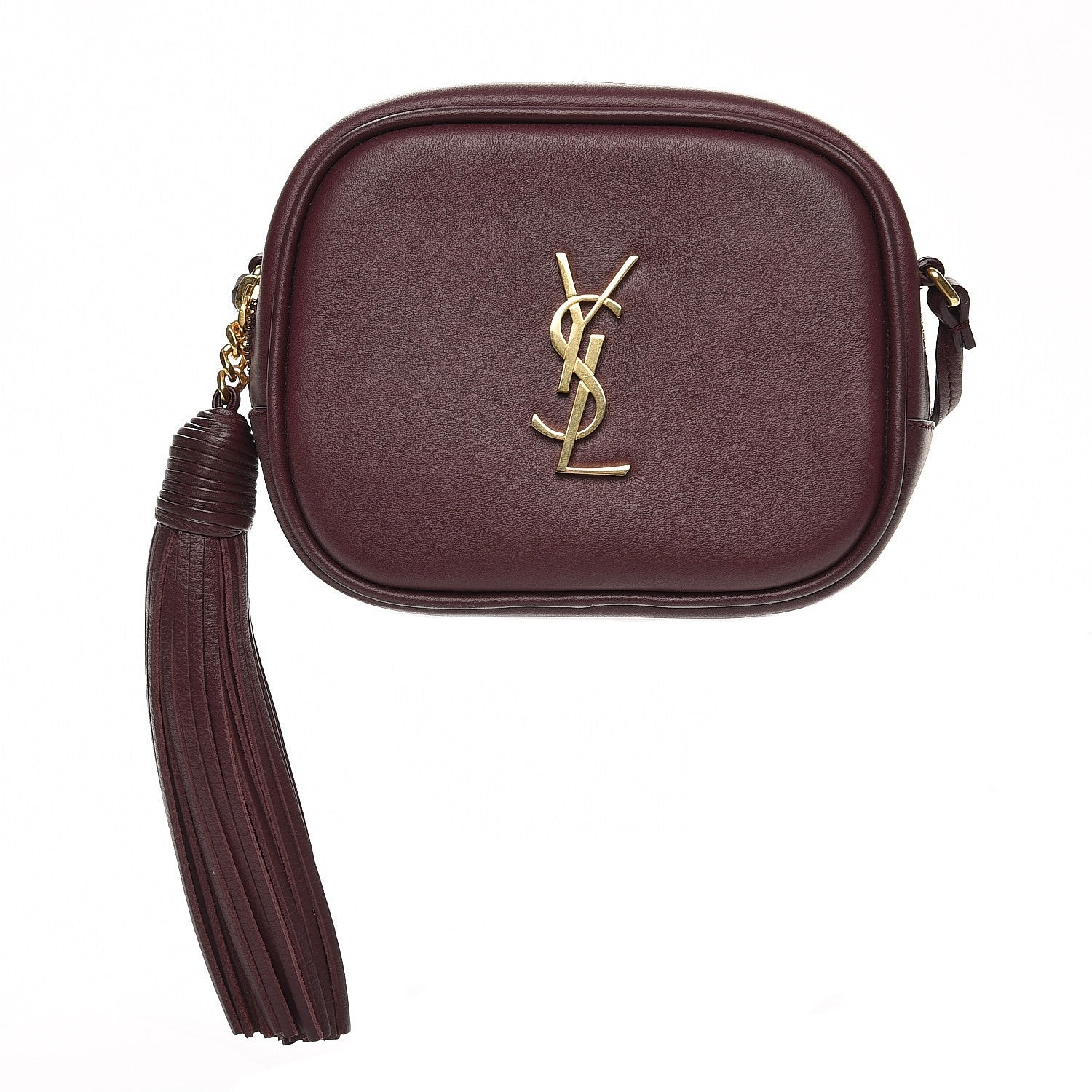 Saint Laurent Nappa Monogram Blogger Bag Amaranto 1 of 5
