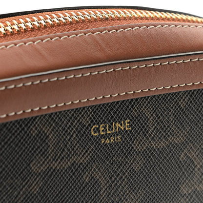 Celine Triomphe Canvas Small Camera Bag Tan 11 of 11