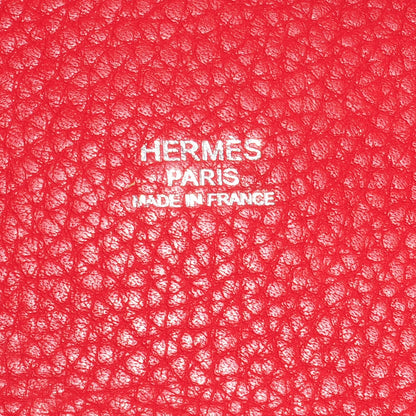 Hermes Taurillon Clemence Picotin Lock TGM Bougainvillea 11 of 12