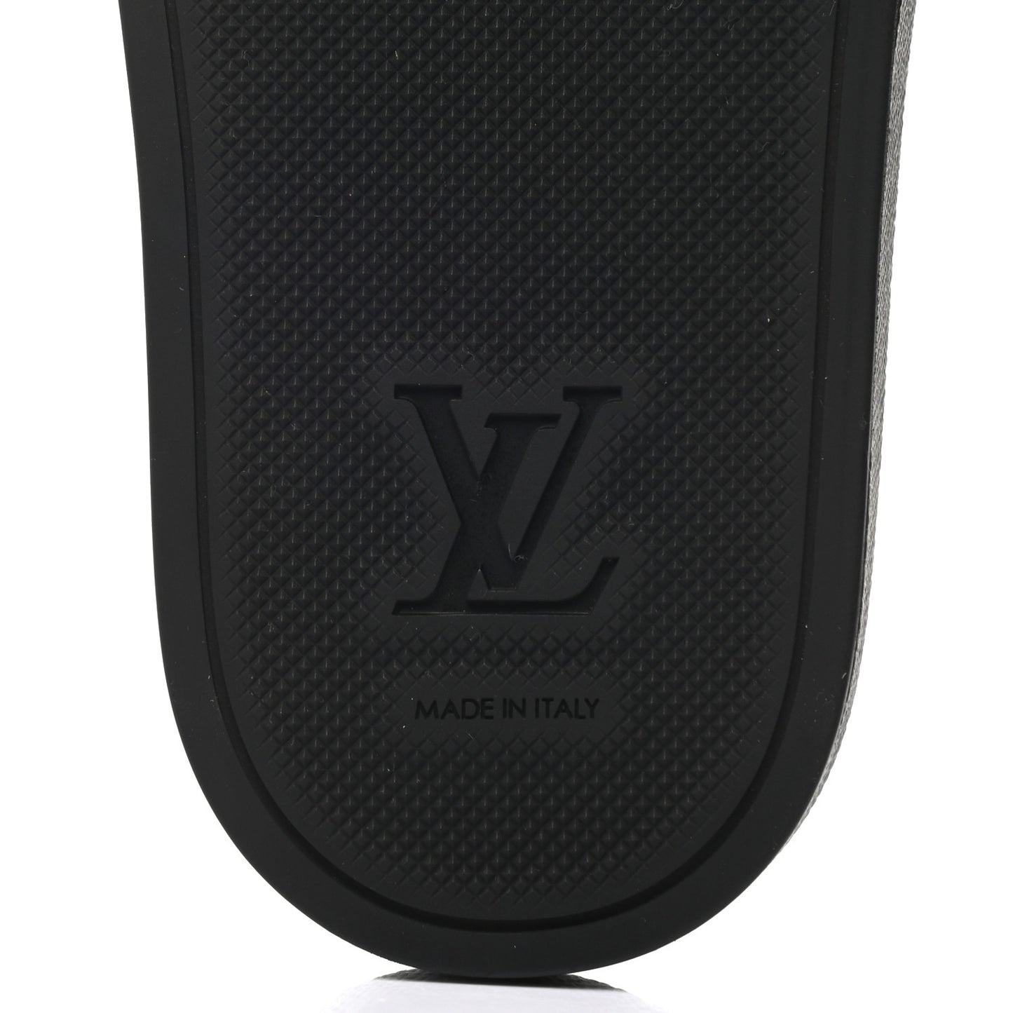 Rubber Monogram Mens Waterfront Mules 6 Macassar