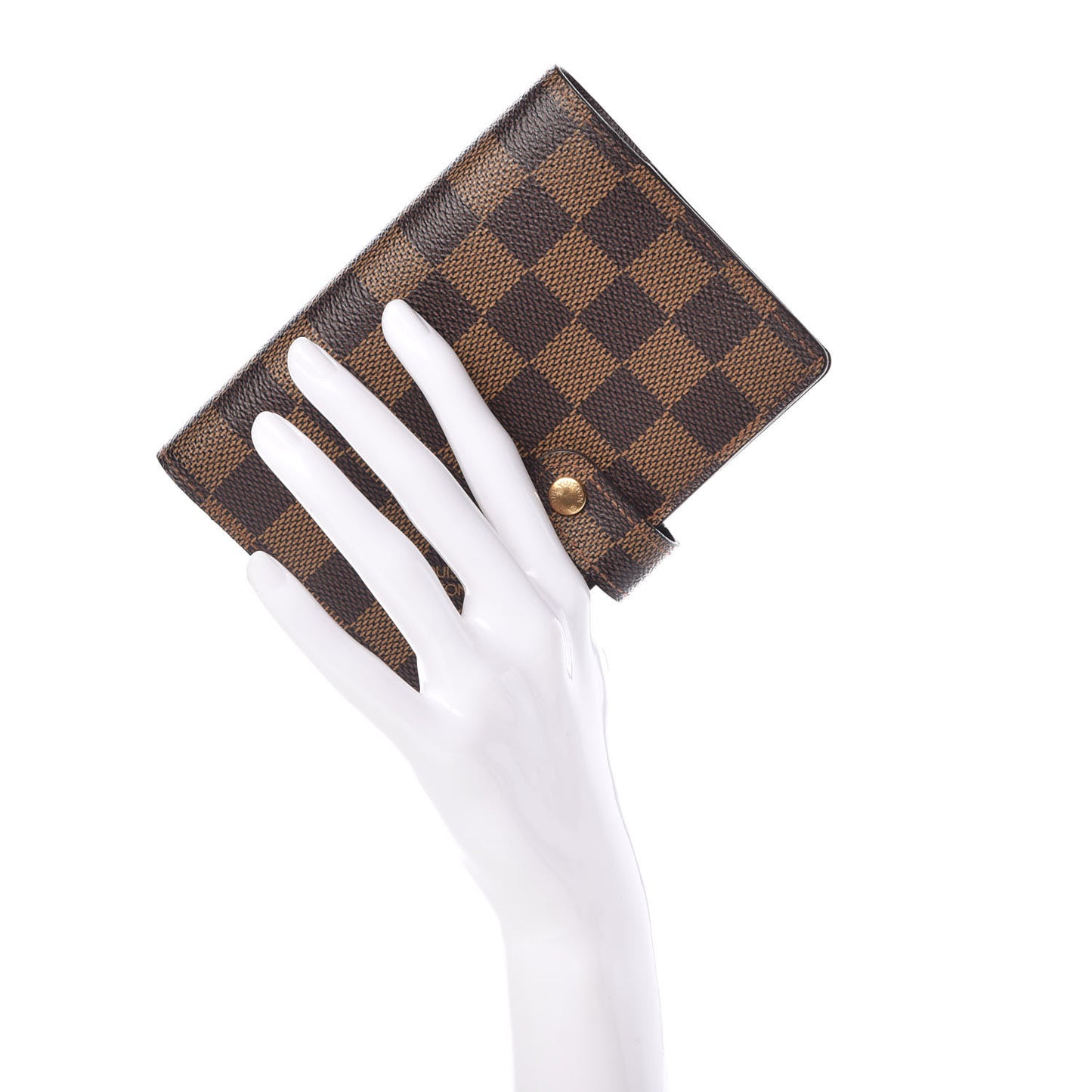 Damier Ebene Small Ring Agenda Cover