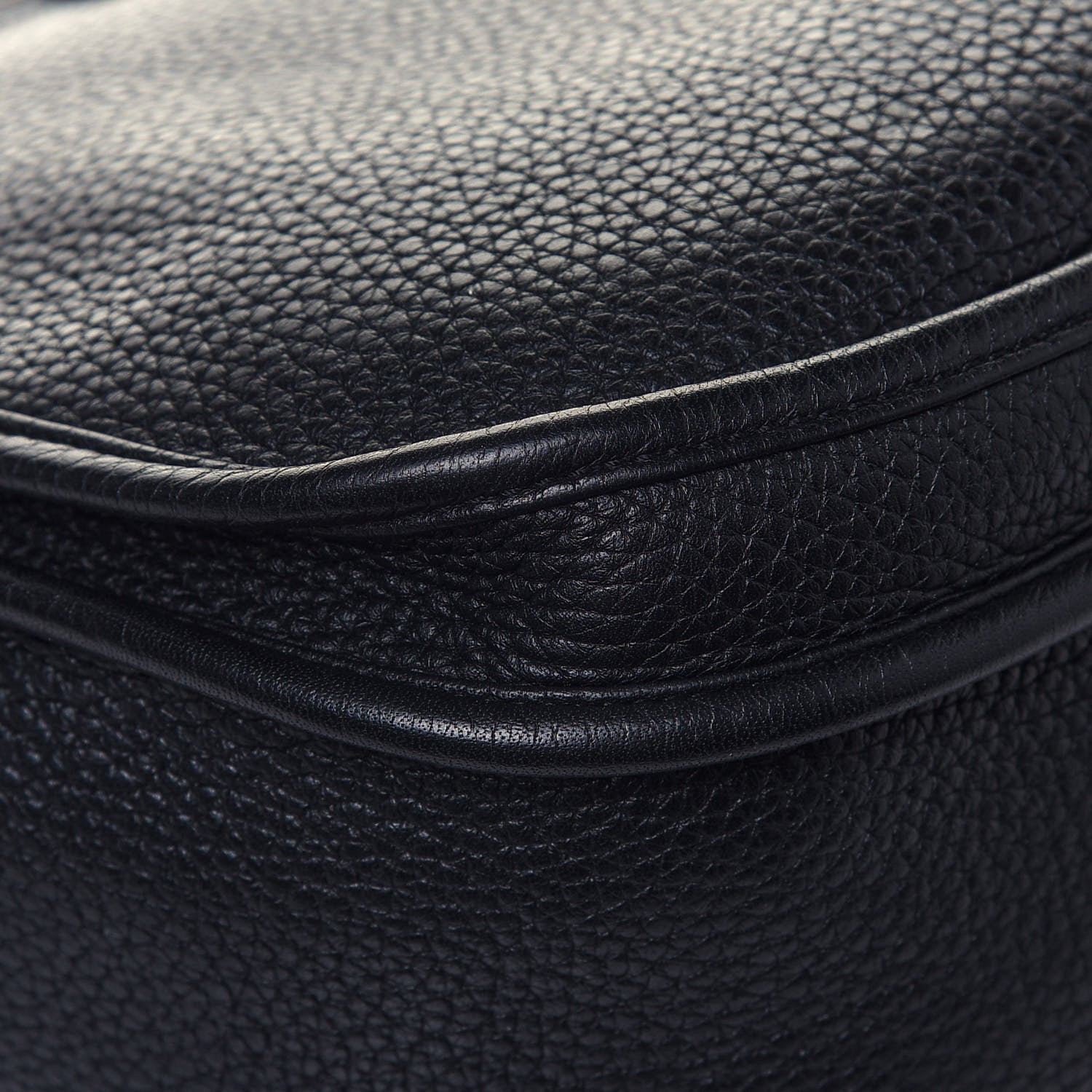 Hermes Taurillon Clemence Evelyne III PM Black 11 of 12