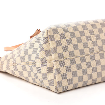 Louis Vuitton Damier Azur Iena MM 6 of 10