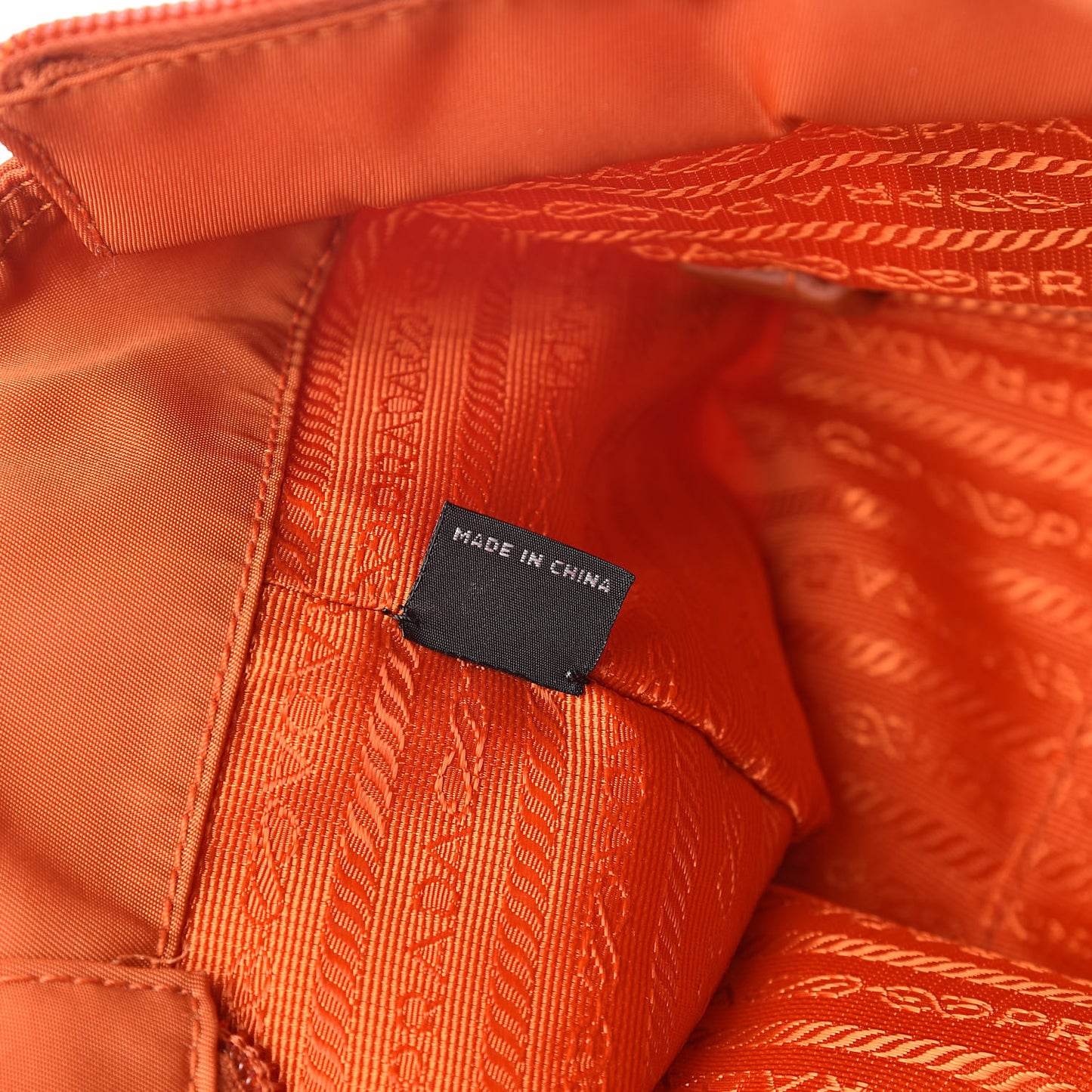 Tessuto Nylon Tote Papaya