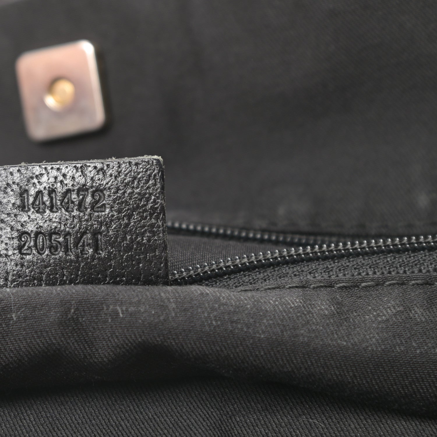 Gucci Monogram Large Abbey Tote Black 7 of 15
