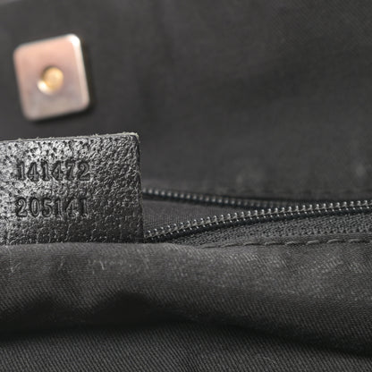 Gucci Monogram Large Abbey Tote Black 7 of 15
