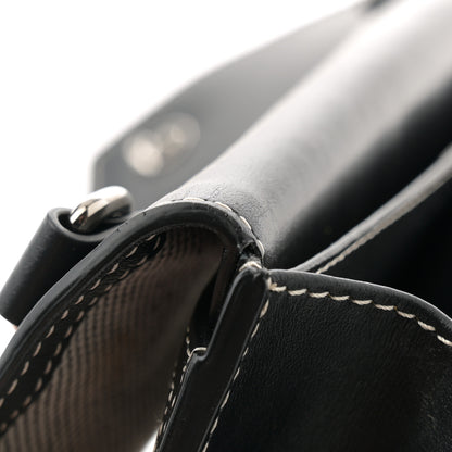 Burberry Cotton Canvas Horseferry Print Crossbody Black 11 of 13