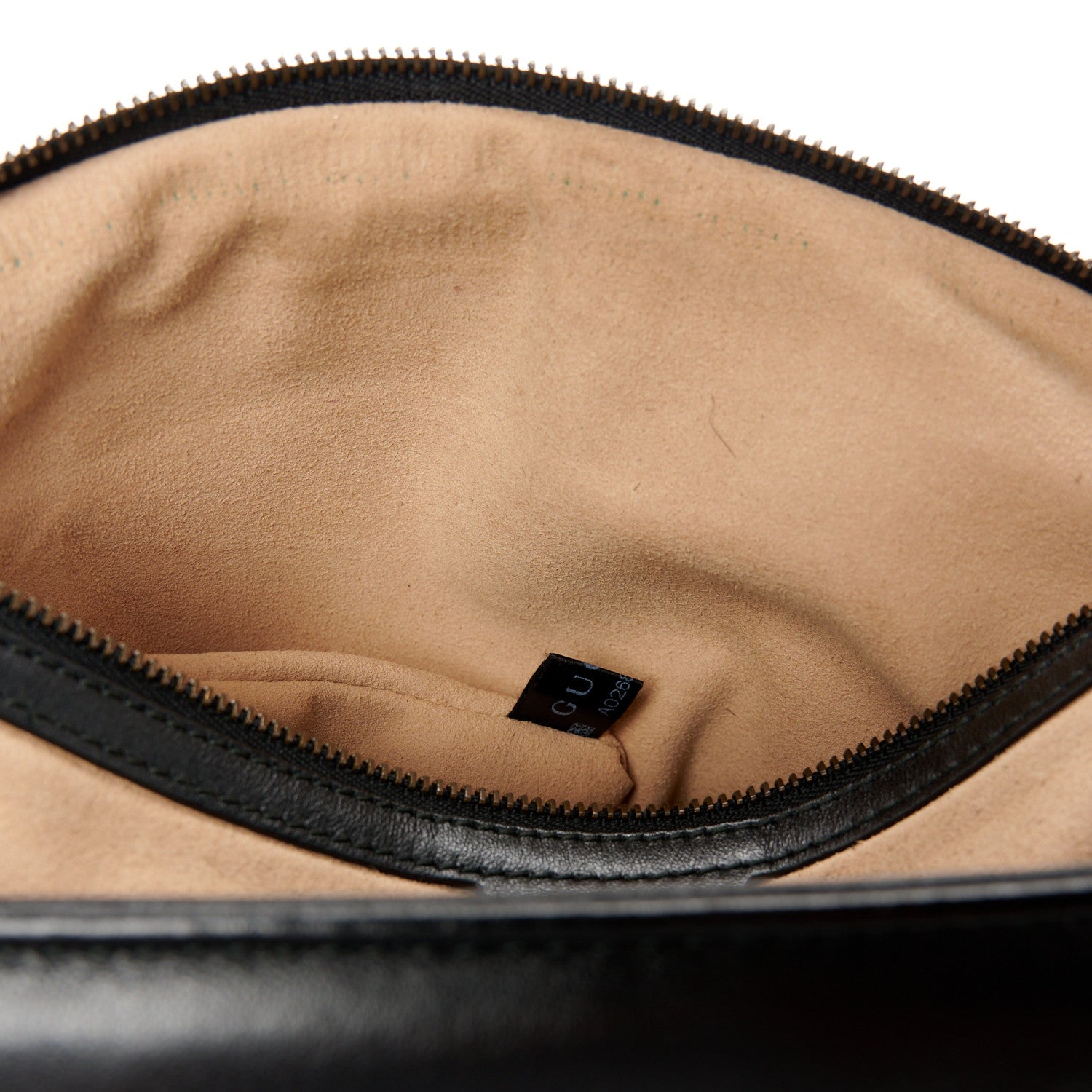 Gucci Calfskin Matelasse Large GG Marmont Shoulder Bag Black 8 of 11