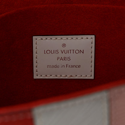 Louis Vuitton Epi Pochette Felicie Rose Ballerine Stripe 7 of 11