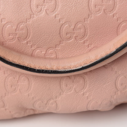 Gucci Guccissima Small Gold D Ring Tote Pink 14 of 17