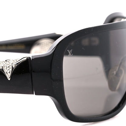 Louis Vuitton Acetate Sunglasses Z0369U Black 8 of 9