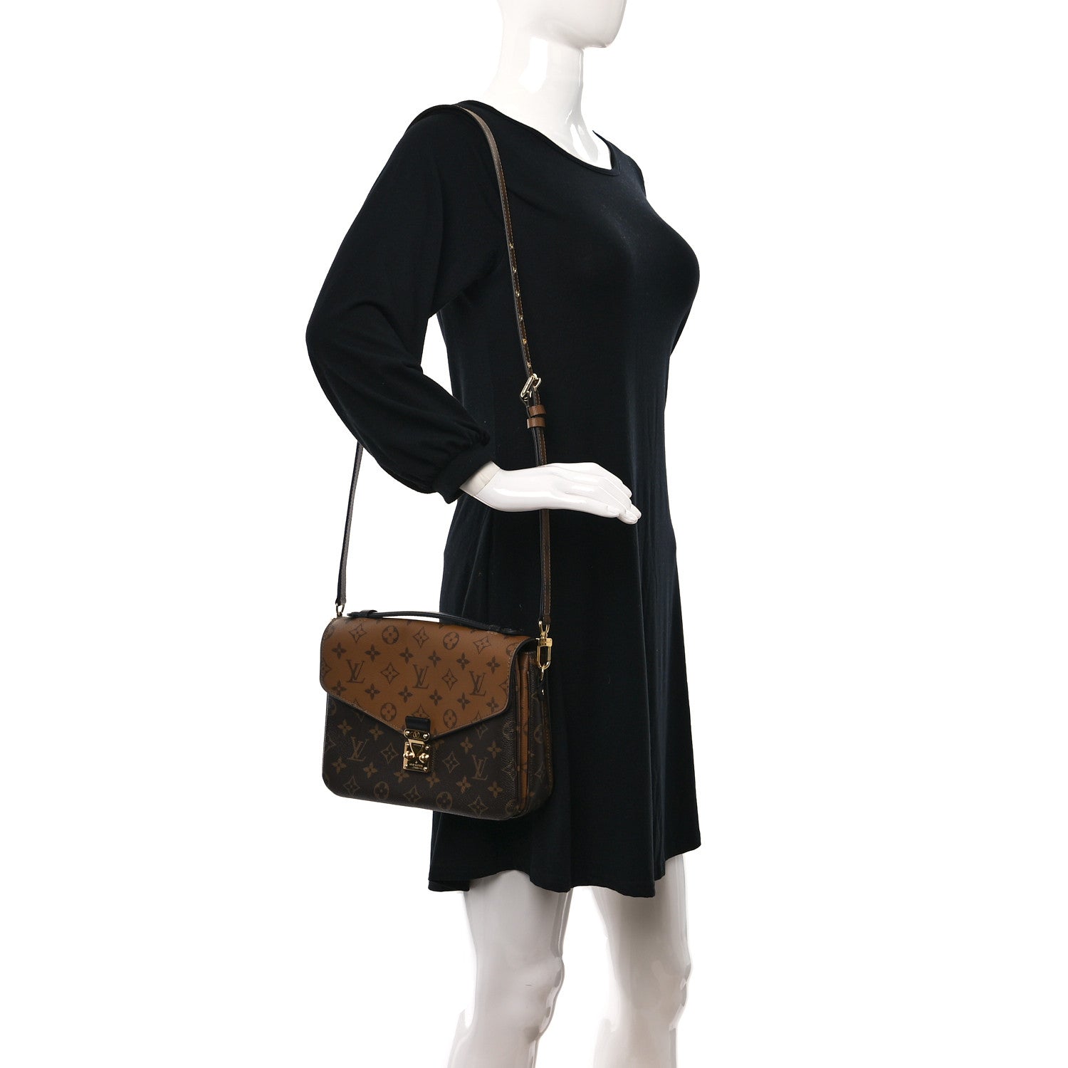 Louis Vuitton Reverse Monogram Pochette Metis 2 of 8