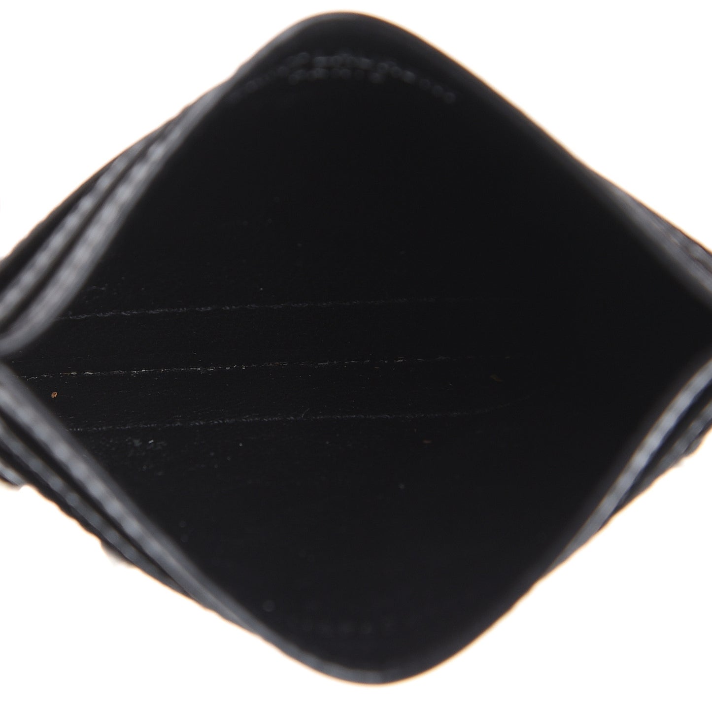 Grain De Poudre Studded Card Case Black