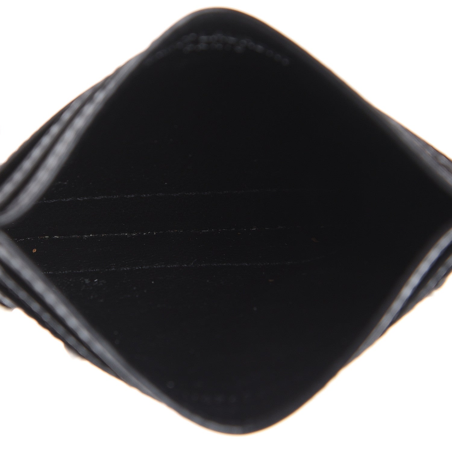 Saint Laurent Grain De Poudre Studded Card Case Black 5 of 7