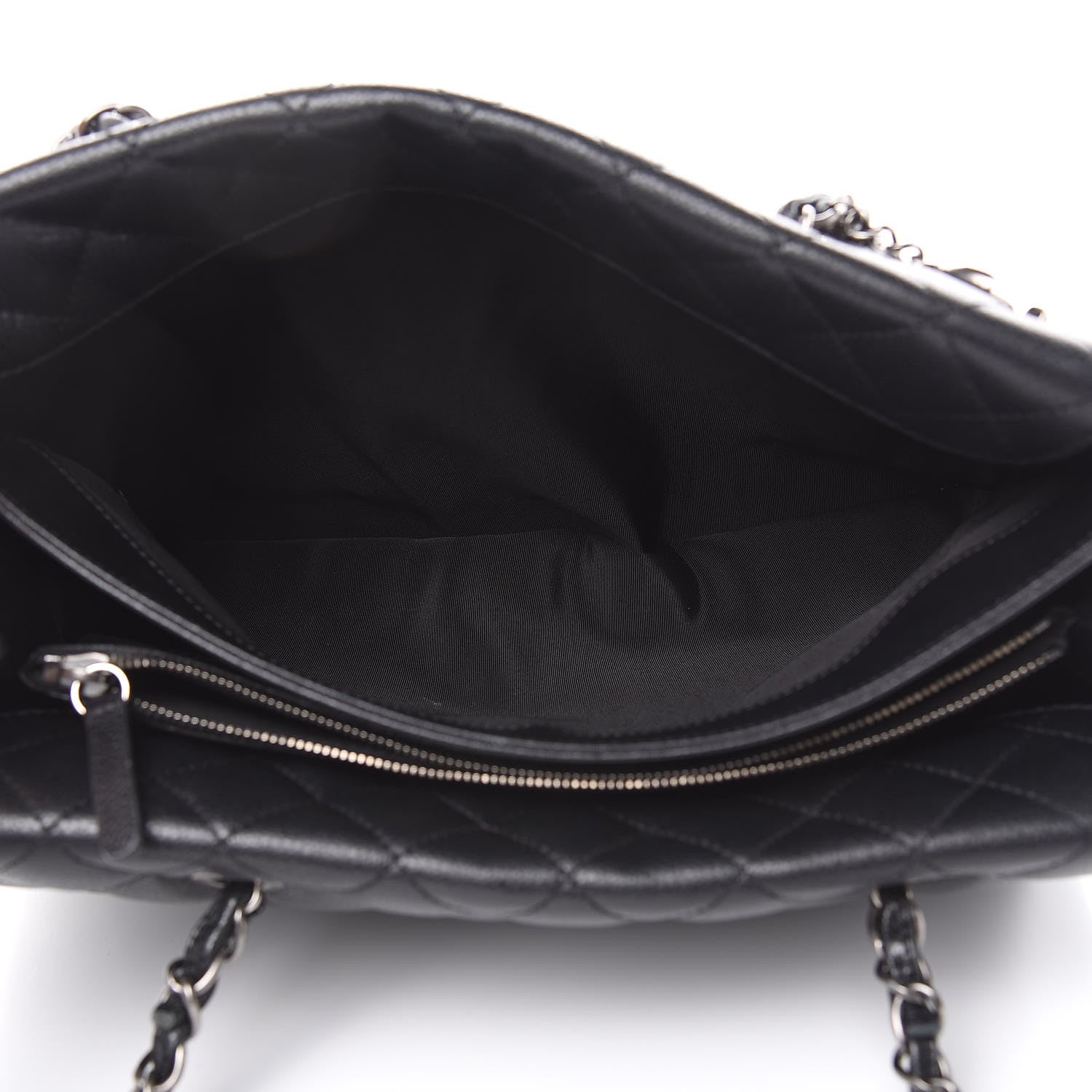 Chanel Caviar Quilted City Shopping Tote Black 6 of 14