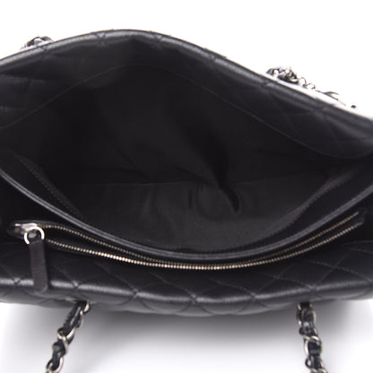 Chanel Caviar Quilted City Shopping Tote Black 6 of 14