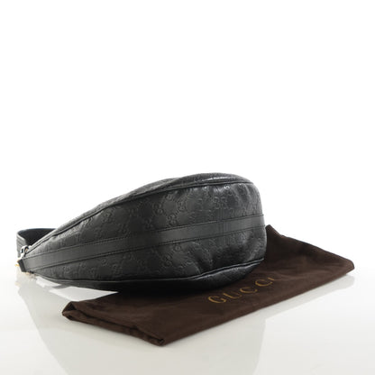Gucci Guccissima Medium GG Twins Hobo Black 4 of 7