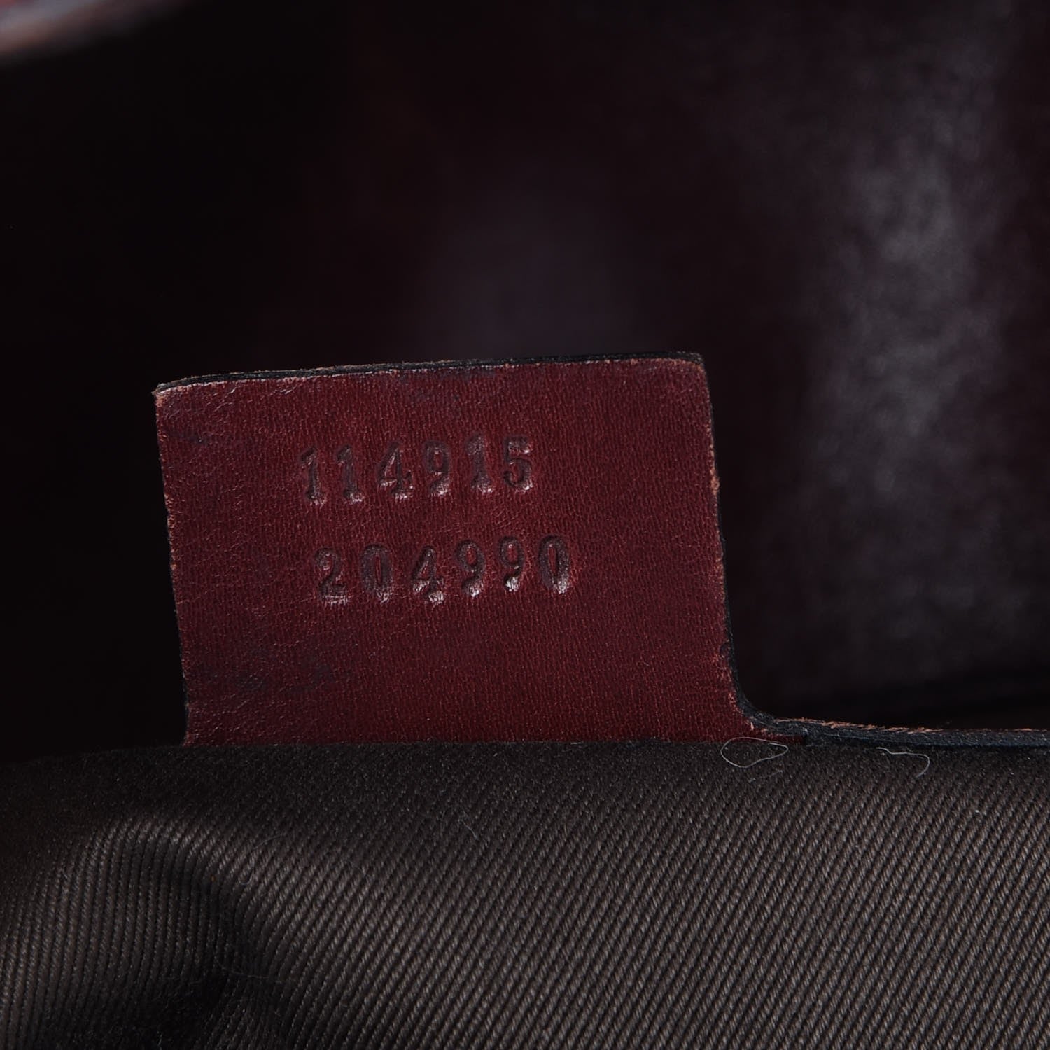 Gucci Monogram Horsebit Chain Studded Flap Burgundy 7 of 9