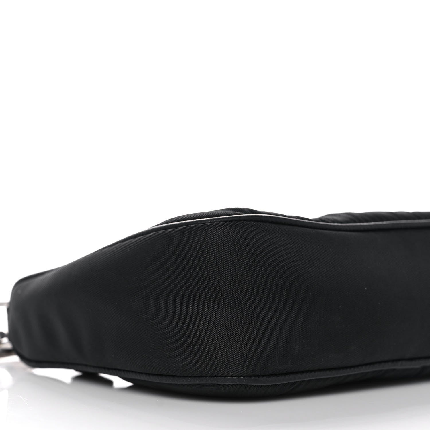 Prada Tessuto Nylon Mini Re-Edition 2000 Shoulder Bag Black 9 of 10