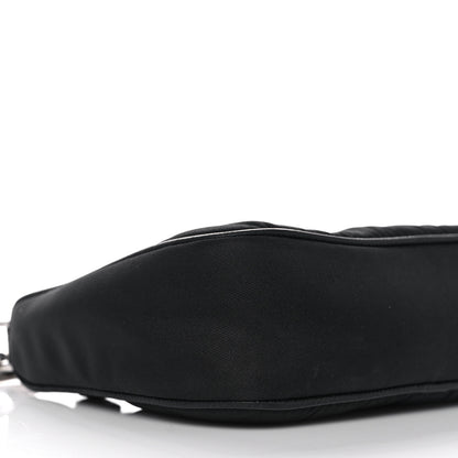 Prada Tessuto Nylon Mini Re-Edition 2000 Shoulder Bag Black 9 of 10