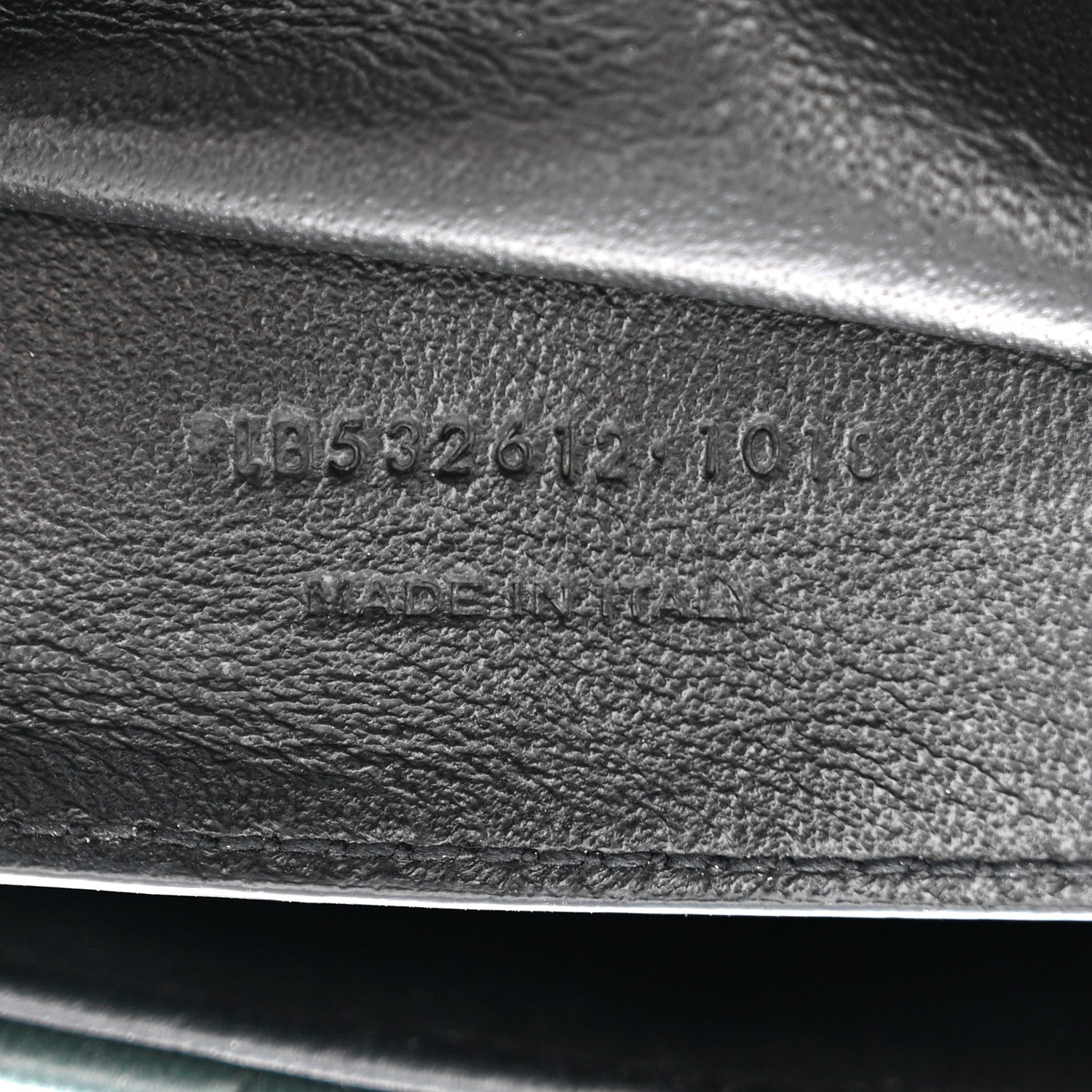 Saint Laurent Lambskin Matelasse Monogram Medium Vicky Chain Bag Algae 7 of 10