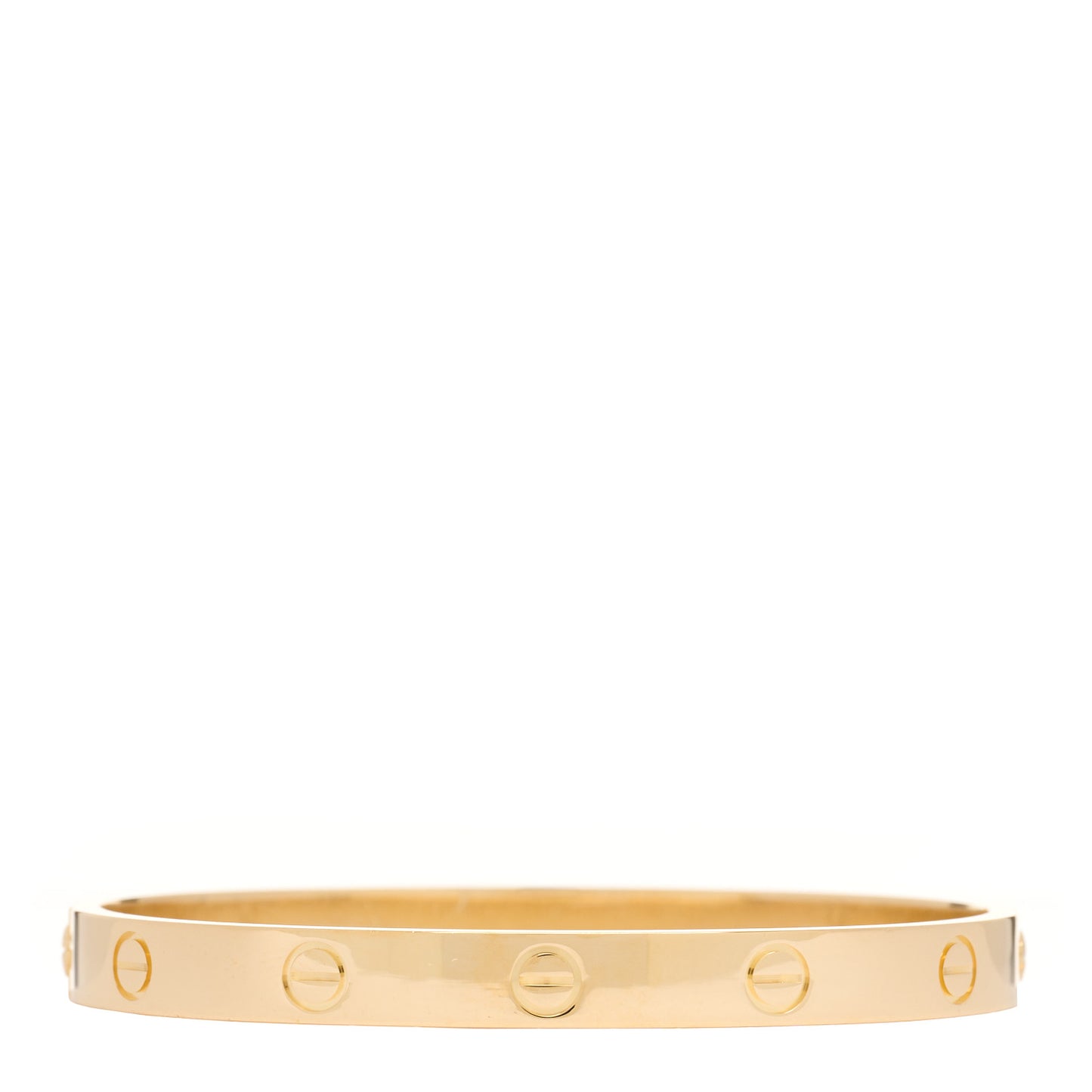 18K Yellow Gold LOVE Bracelet 17