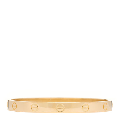 Cartier 18K Yellow Gold LOVE Bracelet 17 3 of 9