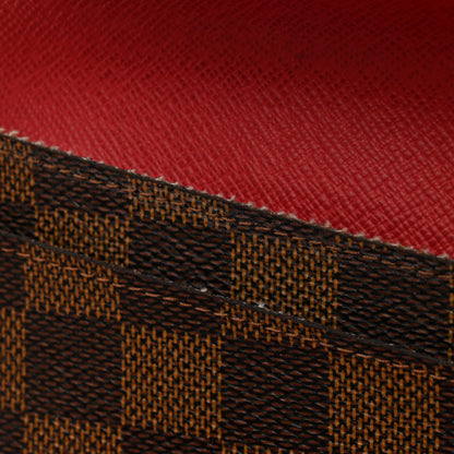 Louis Vuitton Damier Ebene Josephine Wallet Red 10 of 10