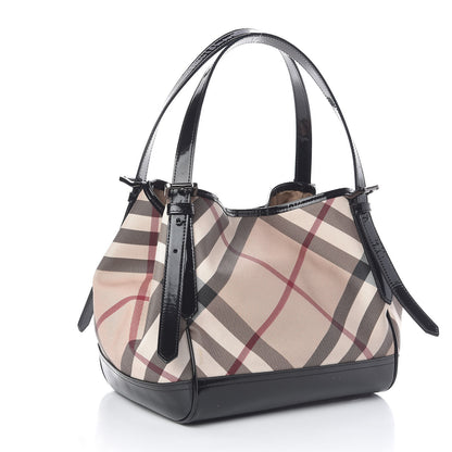 Burberry Supernova Check Tote Black 3 of 12