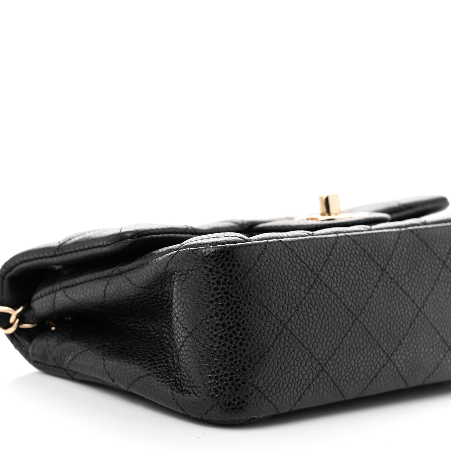 Chanel Caviar Quilted Mini Rectangular Flap Black 9 of 11