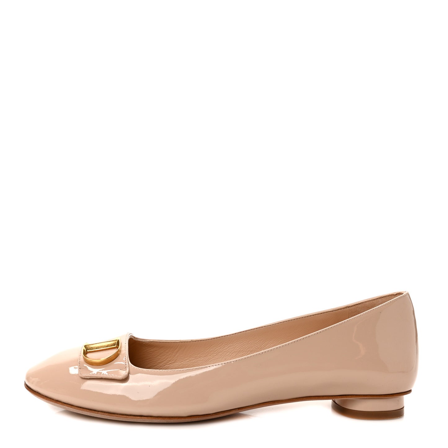 Patent Calfskin C'est Dior Ballet Flats 38.5 Chair