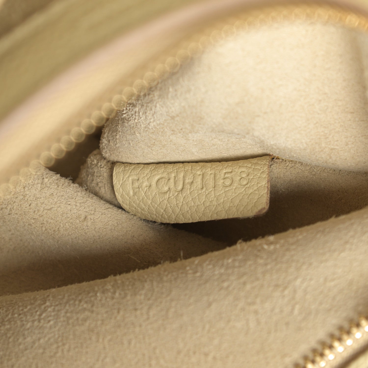 Celine Soft Grained Calfskin Small Belt Cabas Phantom Vanilla 7 of 10