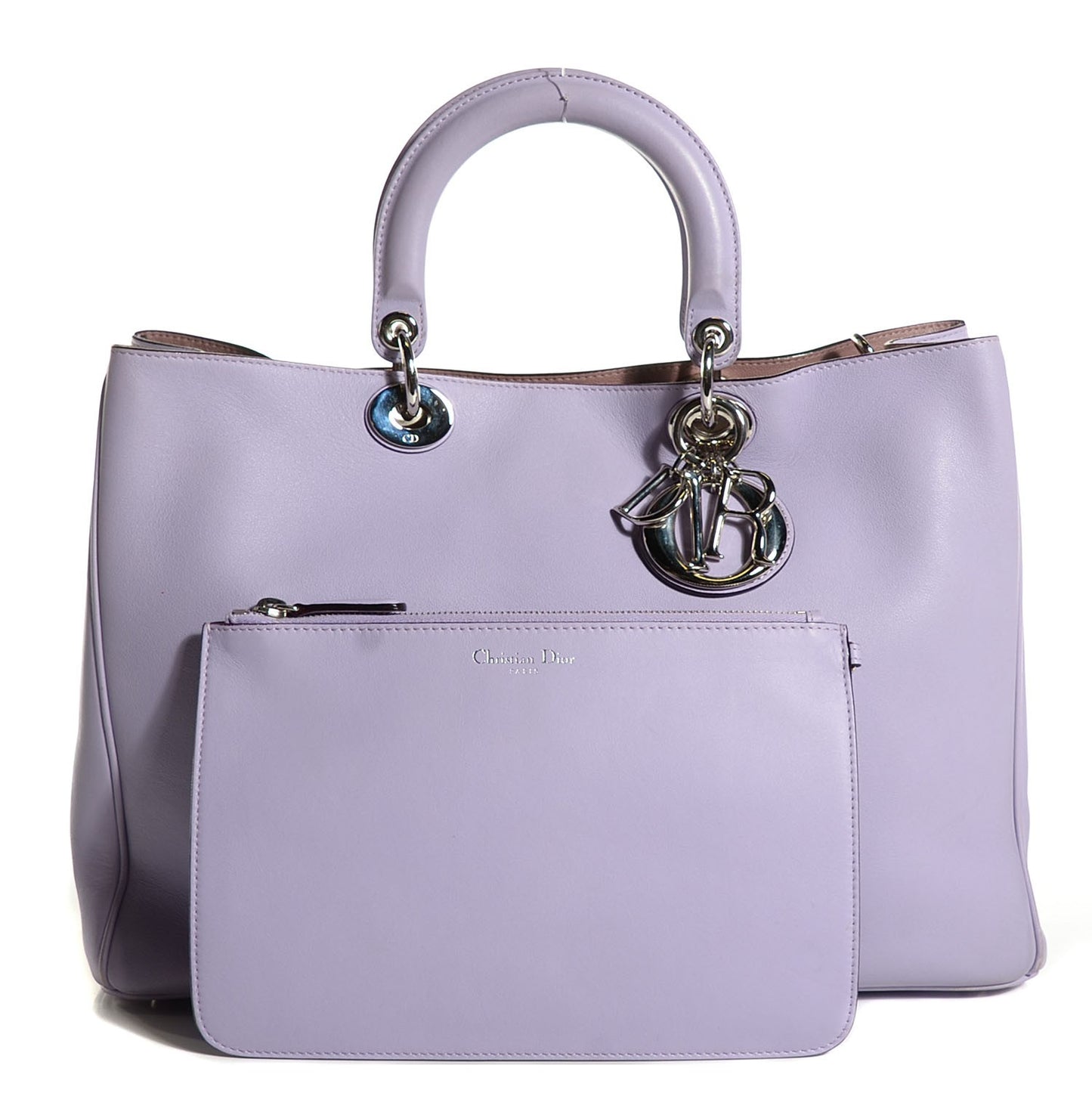 Calfskin Large Diorissimo Tote Lilac