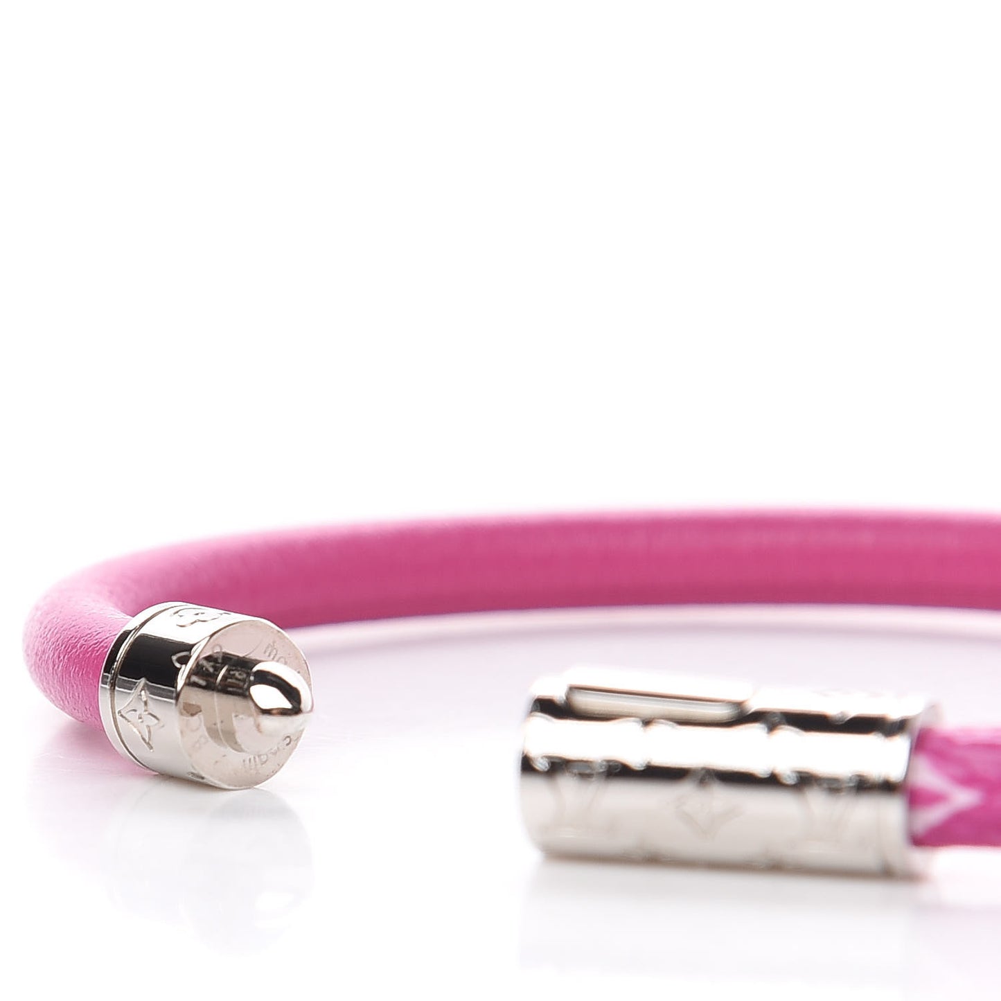 Monogram Daily Confidential Bracelet 17 Fuchsia